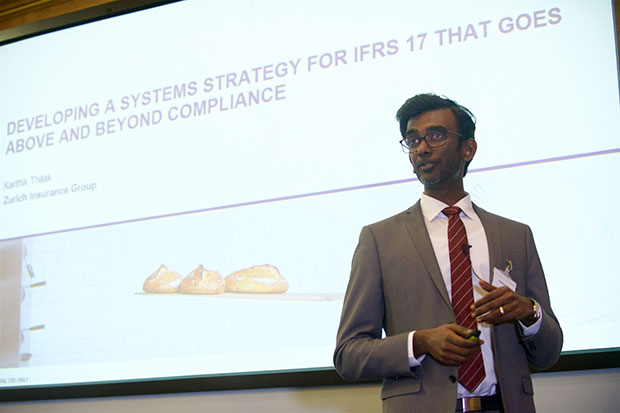 Karthik Thilak, IFRS17/9 Global Program Director, Zurich