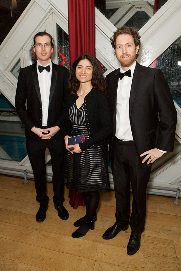 Aidan Brocklehurst, Aon; Cristina Arango Gaviria, Aon; Chris Ewing, Aon