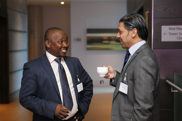 Daniel Opoku from Blackrock  and Sameer Sheth from SIA Partners