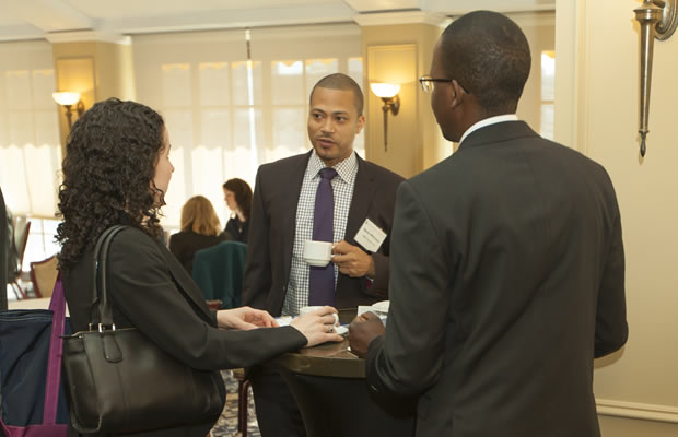 Garon Wilkinson, QBE Equator Re and Edward Mishambi, RenaissanceRe