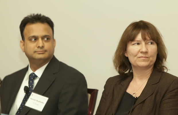 Mandar Mudholkar and Michele Bourdeau InsuranceERM