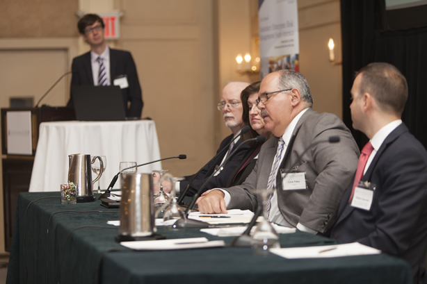 L - R: Chris Cundy, A. Thomas Finnell Jr, Linda Duzick, Louis Felice, Patrick Clermont