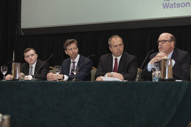 L - R: Sean O Dubhain, Bill Jones, Edward Sheehan, David Huntley