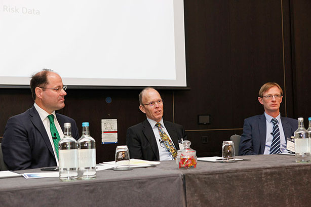 L - R: David Walker, Roger Dix, Grant Mitchell