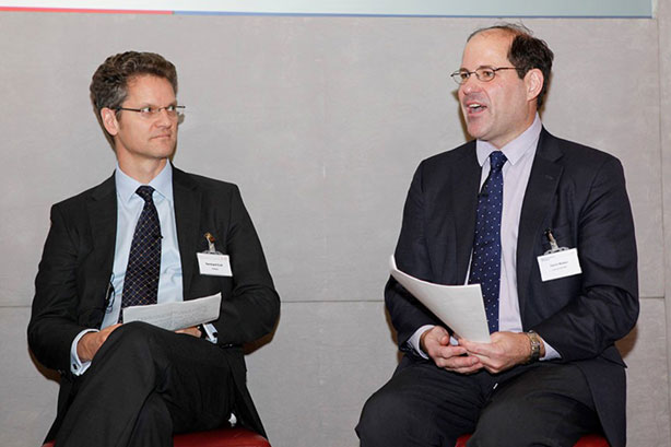 Reinhard Eckl (Allianz) and David Walker (Insurance Risk & Data)